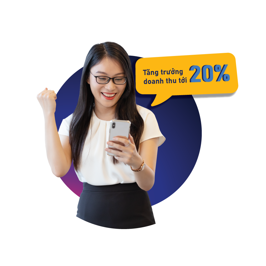 Tăng trưởng doanh thu tới 20%